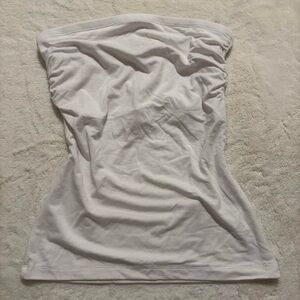 Antistar White Strapless Top